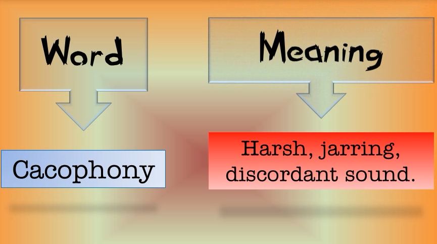 Cacophony meaning