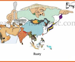 Learn The Map of Asia