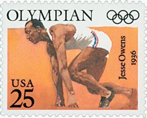 Jesse Owens 1990 Stamp