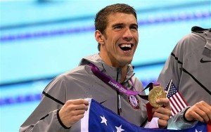 Michael Phelps at 2012 London Olympics