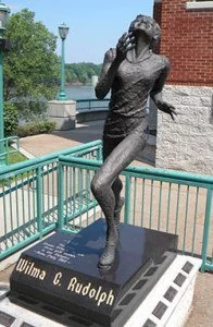 Wilma Rudolph Bronze Statue