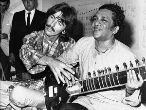 Ravi Shankar and George Harrison
