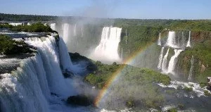 Iguassu Falls Rainbow