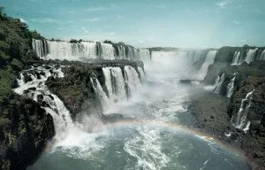 Iguazu Falls consisits of 275 waterfalls
