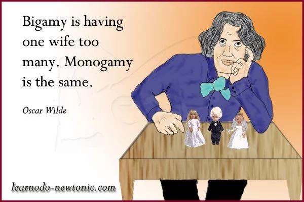 Oscar Wilde on Monogamy