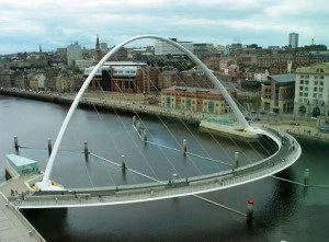 Gateshead Bridge, England