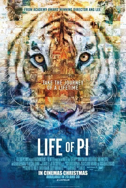 10 best movie posters 2012 - Life of Pi