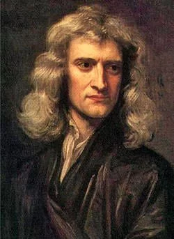Portrait of Isaac Newton by Godfrey Kneller