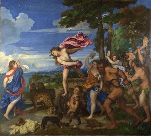 Bacchus and Ariadne - Titian
