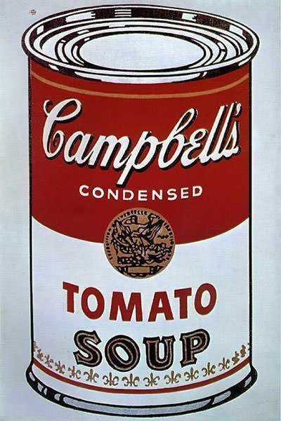 Campbell's Soup Cans by Andy Warhol