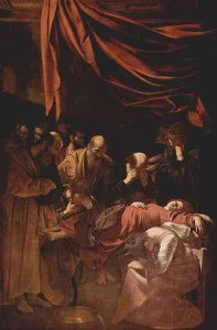 Death of the Virgin - Caravaggio