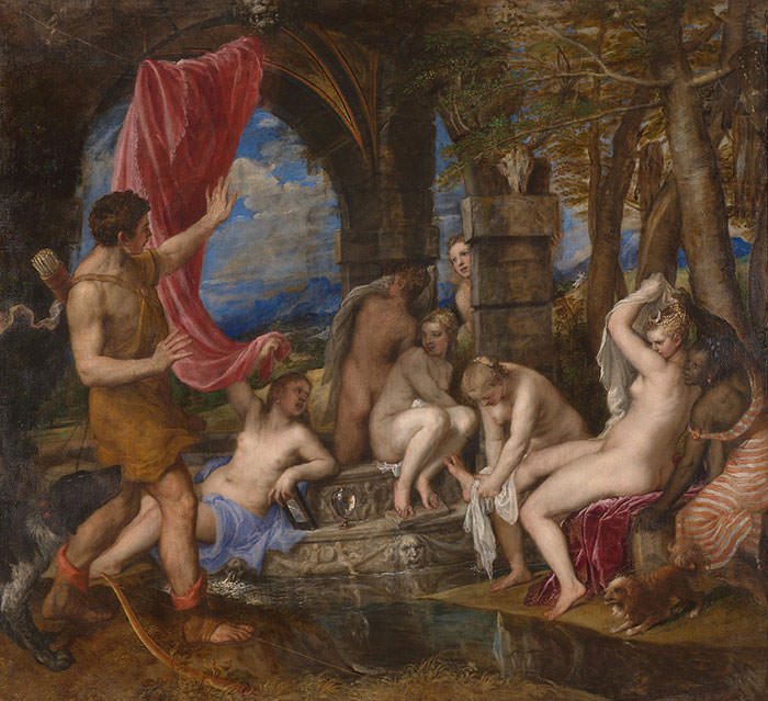 Diana and Actaeon - Titian