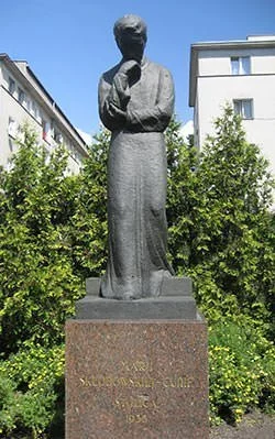 Marie Curie Statue at Warsaw