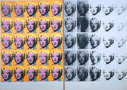 Marilyn Diptych by Andy Warhol