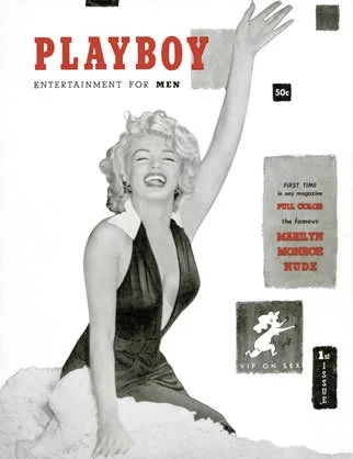 Декабрь 1953 г. Обложка с изображением Мэрилин Монро