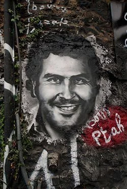 Pablo Escobar Graffitti