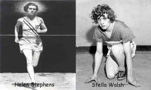 Helen Stephens and Stella Walsh