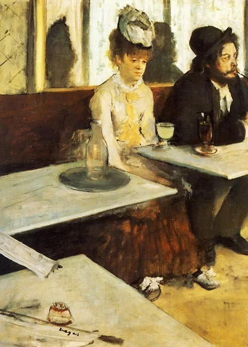 L'Absinthe by Edgar Degas