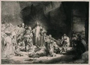 The Hundred Guilder Print - Rembrandt