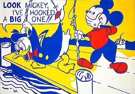Look Mickey by Roy Lichtenstein