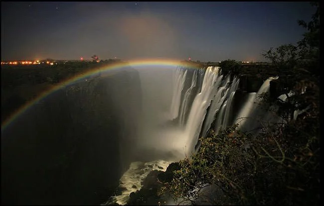 Moonbow In The Spray