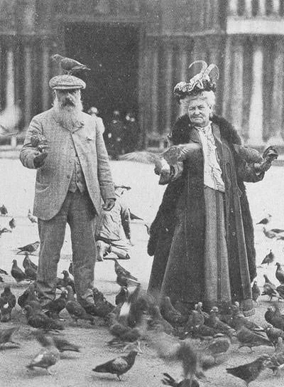 Claude Monet et Alice Hoschede