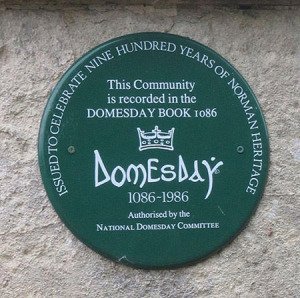 Domesday Book memorial plaques