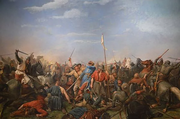 Battle of Stamford Bridge Painting