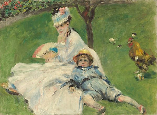 Portrait of Camille Monet and her son Jean