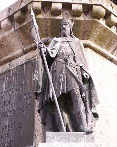 Robert I Statue In Falaise