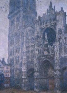 Rouen Cathedral Grey Weather, 1894,