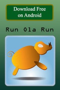Run Ola Run Icon Slide