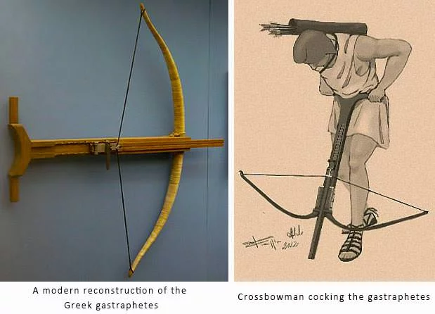Gastraphetes - Ancient Greek Crossbow