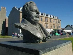 John Logie Baird Statue at Helensburgh