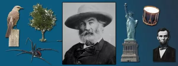 Walt Whitman Famous Poems Featured