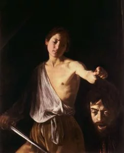 David with the Head of Goliath (1610) - Caravaggio