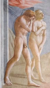 Expulsion from the Garden of Eden (1425) - Masaccio