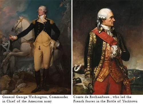 George Washington and Comte de Rochambeau
