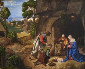 The Adoration of the Shepherds (1505) - Giorgione