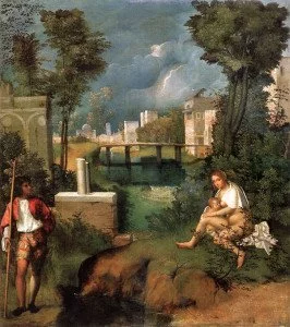 The Tempest (1508) - Giorgione