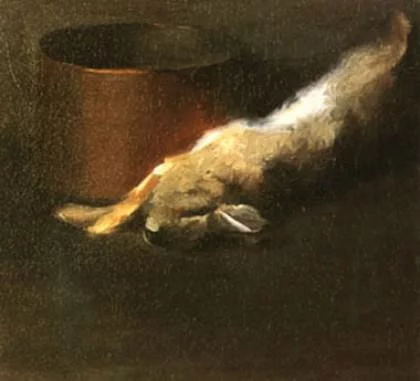 Dead Rabbit with Copper Pot by Georgia O'Keeffe