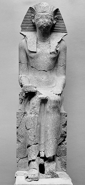 Defaced Statue of Hatshepsut
