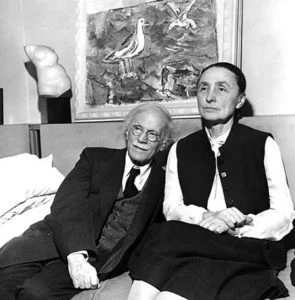 Georgia O'Keeffe and Alfred Stieglitz