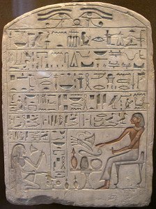 Hieroglyphs of ancient Egypt