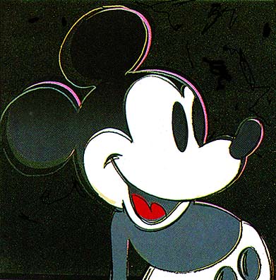 Mickey Mouse (1981) - Andy Warhol