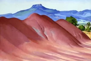 Red Hills with the Pedernal (1936)