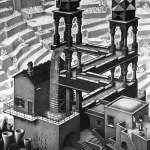Waterfall (1961) - M.C. Escher