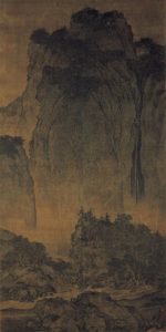 Travelers among Mountains and Streams - Fan Kuan