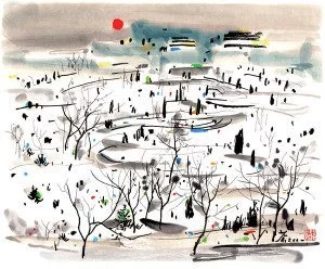 Winter Sun - Wu Guanzhong
