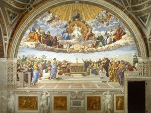 Disputation of the Holy Sacrament (1510) - Raphael